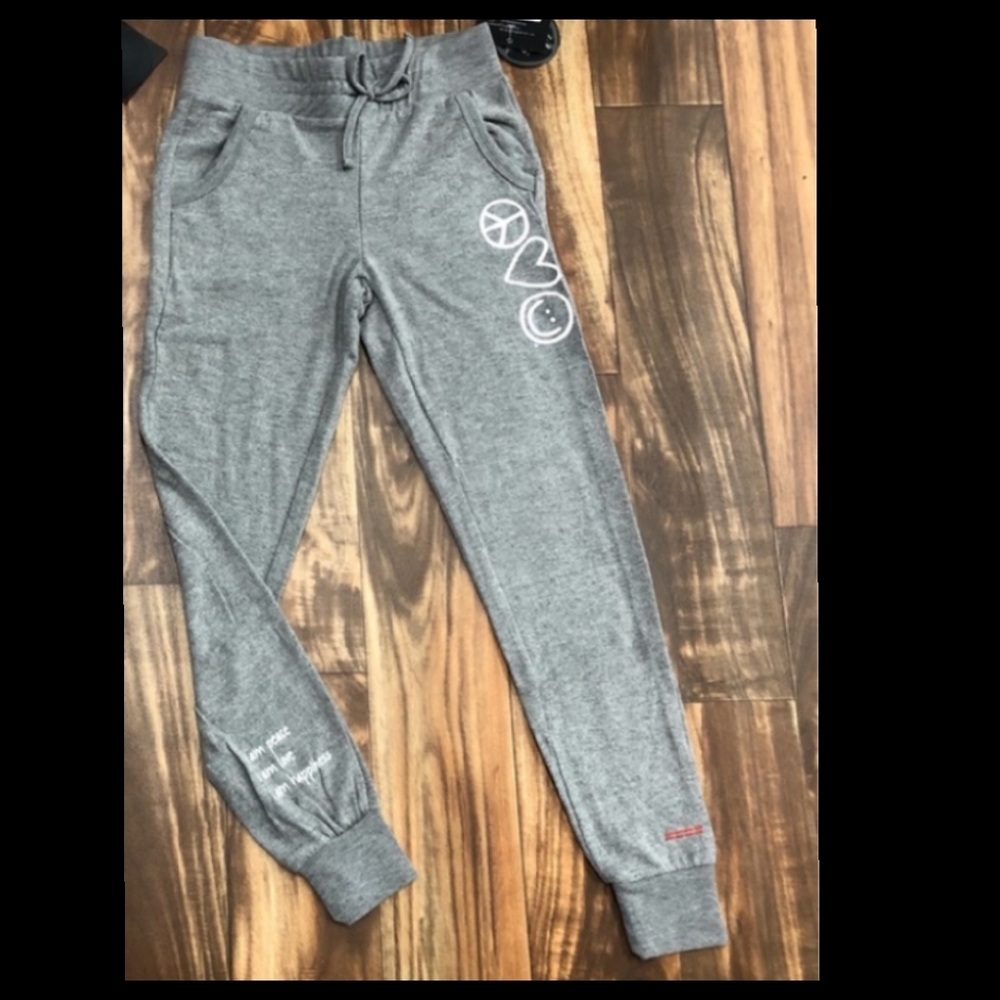 PLW Gray Joggers, Sz 10 & 12